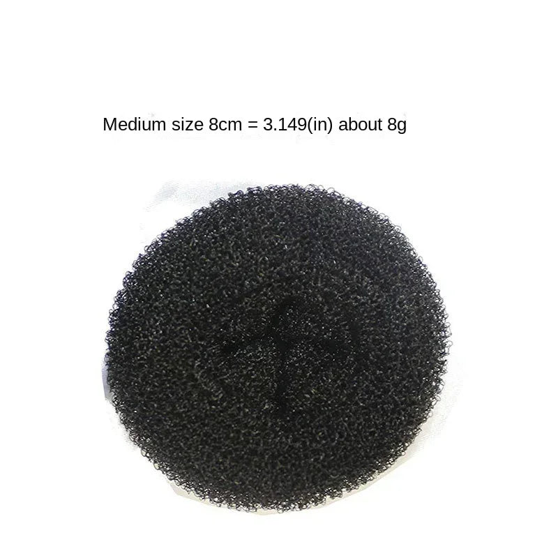 6/8/9.5cm Magic Hair Bun Maker Elegant Women Ladies Girls Magic Shaper Donut Hairbands Ponytail Hair Styling Tools Accessories