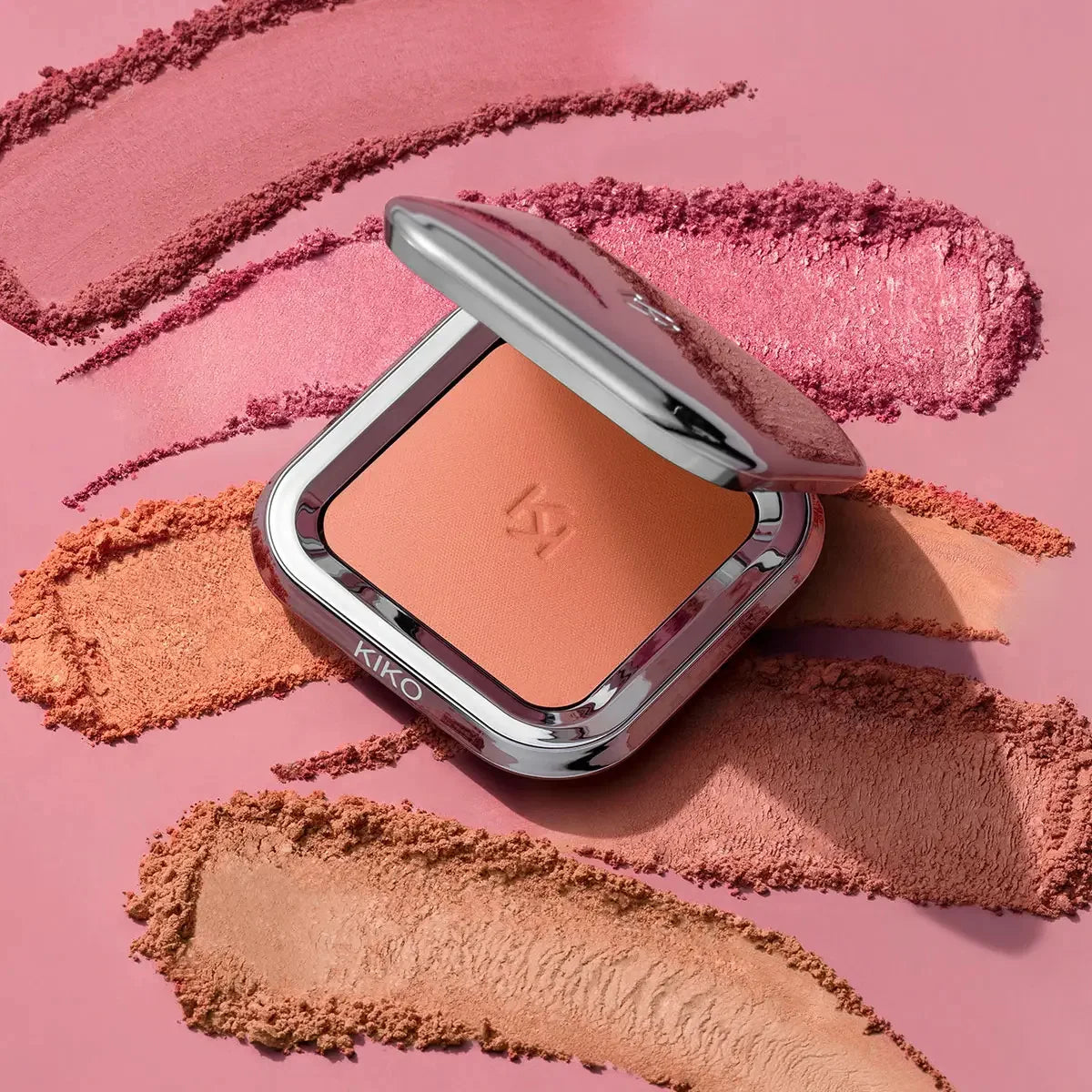 KIKO Unlimited Blush Long-lasting Rouge Powder Blusher With a Buildable Result Lipstick Cheek Pocket Blush Easy To Apply Color