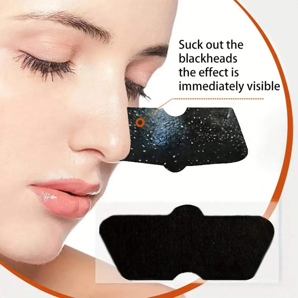 Men Blackhead Pore Strips,(10/30/50 Counts) Blackhead Remover-Deep Cleansing Charcoal Strips for Face Nose Pores Pore Tightening
