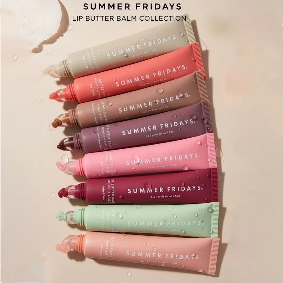 Christmas Hot Sales Summer Fridays NEW Lipstick Moisturizing Nourishing Transparent Pink Guava Lip Gloss Makeup Beauty Suit Care