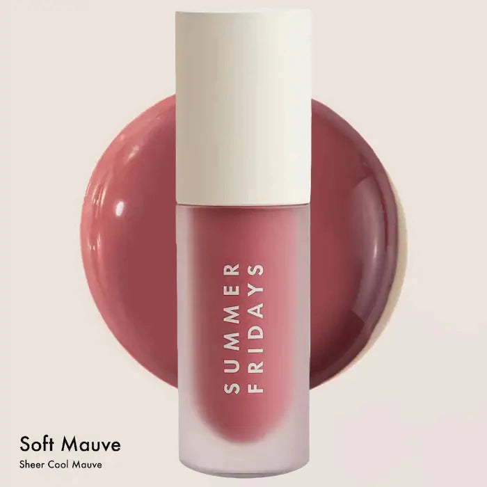 Christmas Hot Sales Summer Fridays NEW Lipstick Moisturizing Nourishing Transparent Pink Guava Lip Gloss Makeup Beauty Suit Care