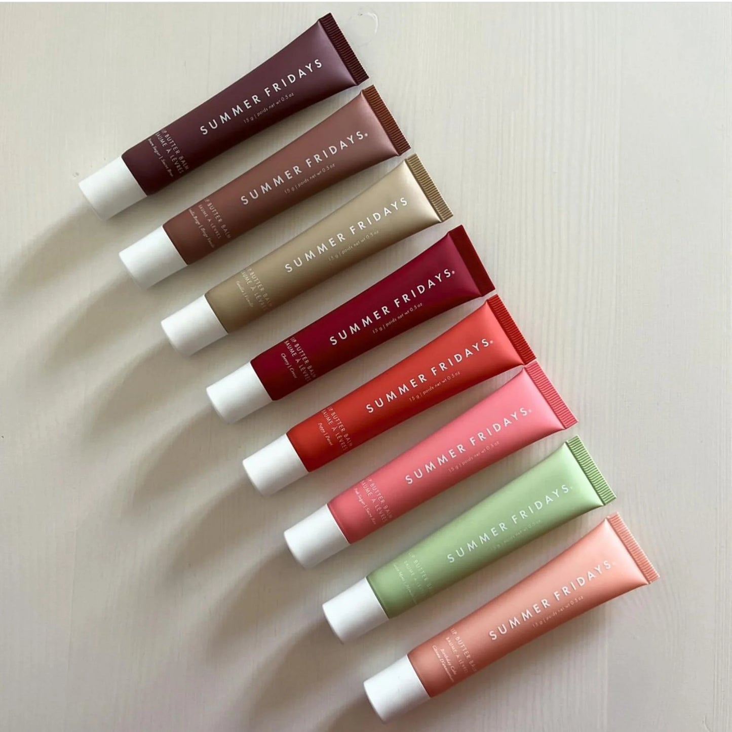 Christmas Hot Sales Summer Fridays NEW Lipstick Moisturizing Nourishing Transparent Pink Guava Lip Gloss Makeup Beauty Suit Care