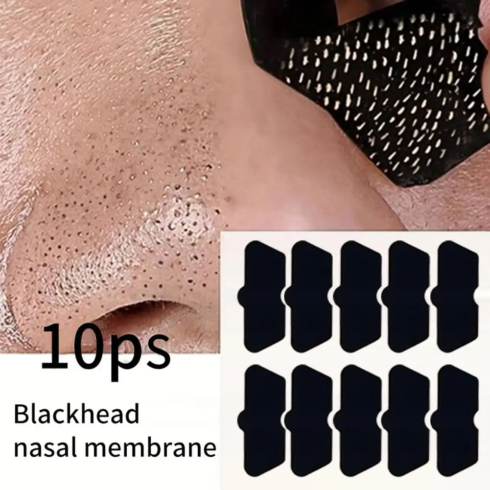 Men Blackhead Pore Strips,(10/30/50 Counts) Blackhead Remover-Deep Cleansing Charcoal Strips for Face Nose Pores Pore Tightening