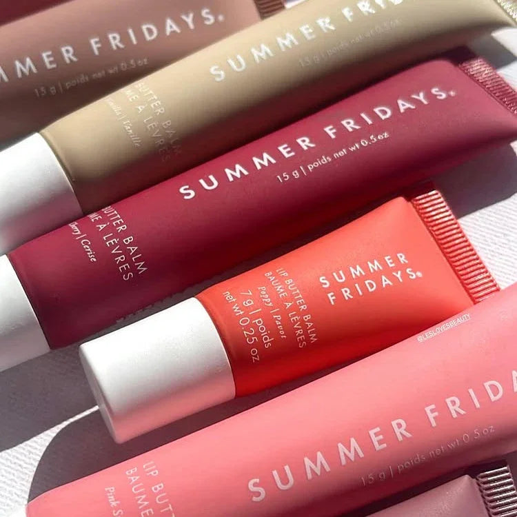 Christmas Hot Sales Summer Fridays NEW Lipstick Moisturizing Nourishing Transparent Pink Guava Lip Gloss Makeup Beauty Suit Care