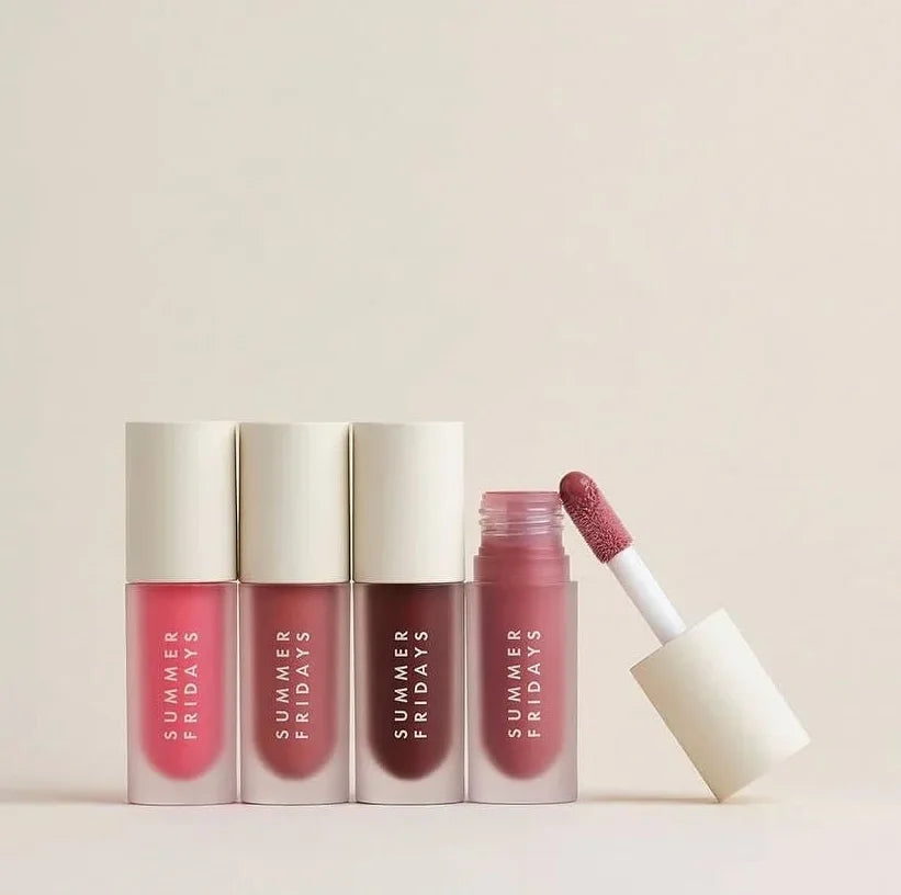 Christmas Hot Sales Summer Fridays NEW Lipstick Moisturizing Nourishing Transparent Pink Guava Lip Gloss Makeup Beauty Suit Care