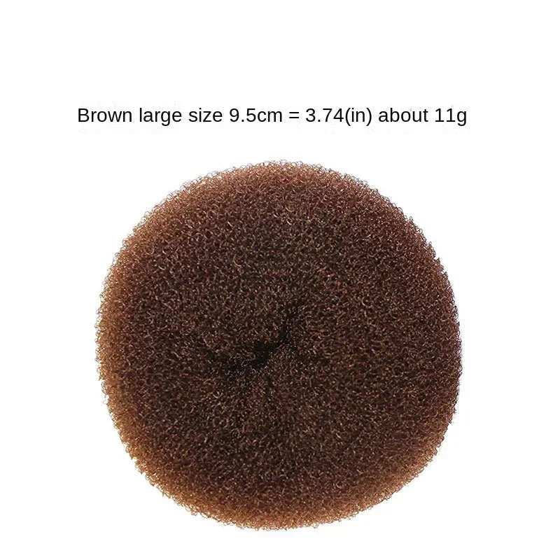 6/8/9.5cm Magic Hair Bun Maker Elegant Women Ladies Girls Magic Shaper Donut Hairbands Ponytail Hair Styling Tools Accessories
