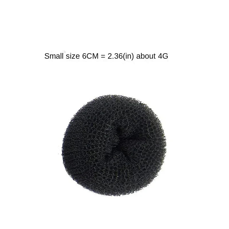 6/8/9.5cm Magic Hair Bun Maker Elegant Women Ladies Girls Magic Shaper Donut Hairbands Ponytail Hair Styling Tools Accessories