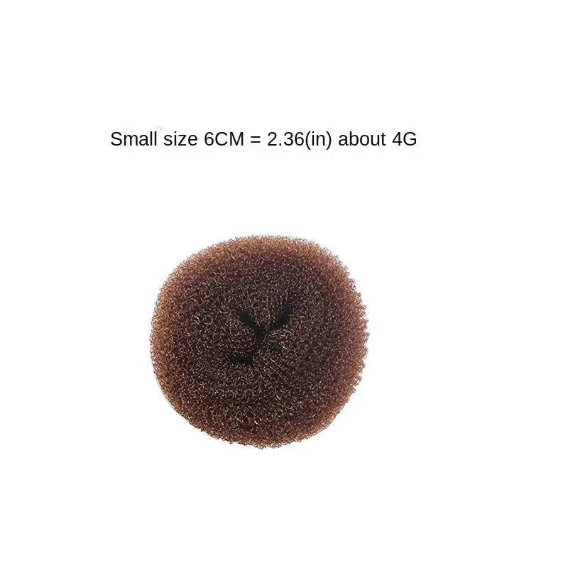 6/8/9.5cm Magic Hair Bun Maker Elegant Women Ladies Girls Magic Shaper Donut Hairbands Ponytail Hair Styling Tools Accessories