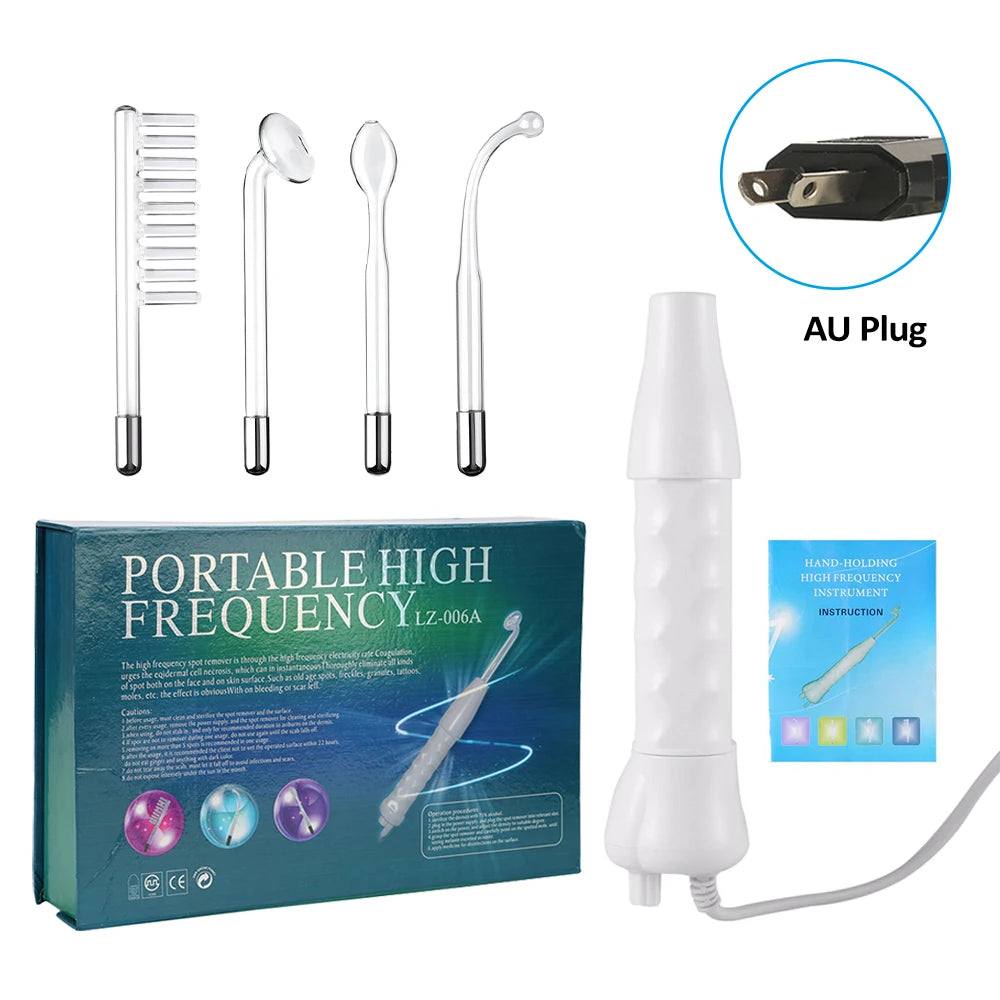 Glass Tube Wand Skin Tightening Remove Wrinkle Acne Spots