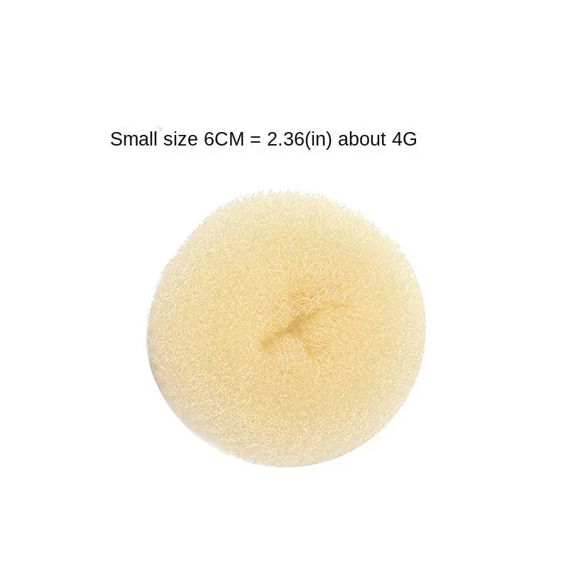 6/8/9.5cm Magic Hair Bun Maker Elegant Women Ladies Girls Magic Shaper Donut Hairbands Ponytail Hair Styling Tools Accessories
