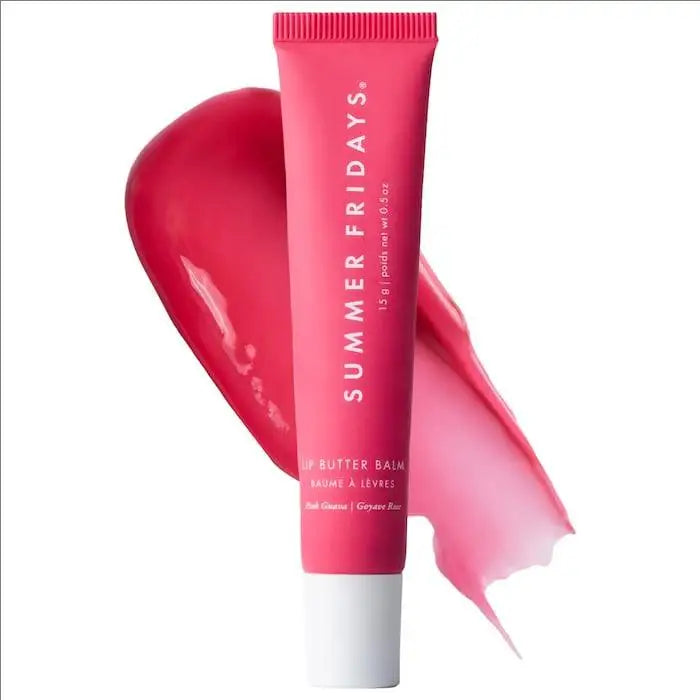 Christmas Hot Sales Summer Fridays NEW Lipstick Moisturizing Nourishing Transparent Pink Guava Lip Gloss Makeup Beauty Suit Care