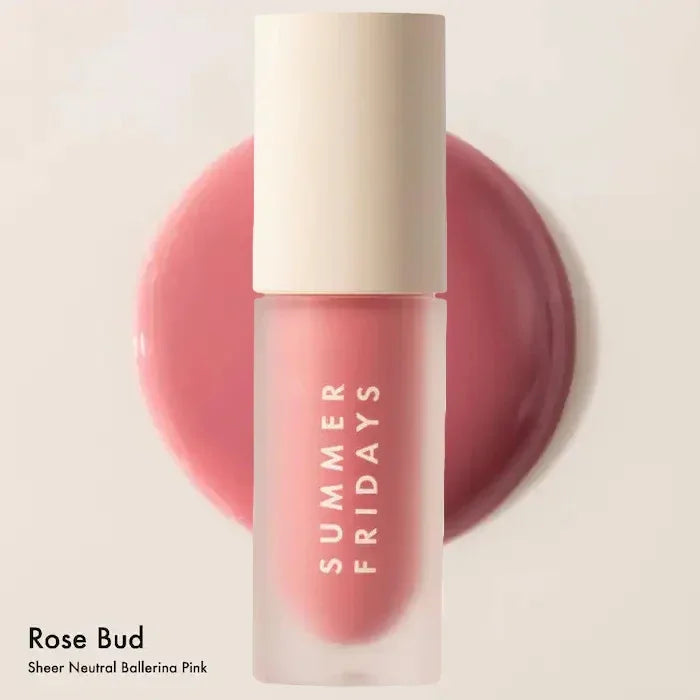 Christmas Hot Sales Summer Fridays NEW Lipstick Moisturizing Nourishing Transparent Pink Guava Lip Gloss Makeup Beauty Suit Care