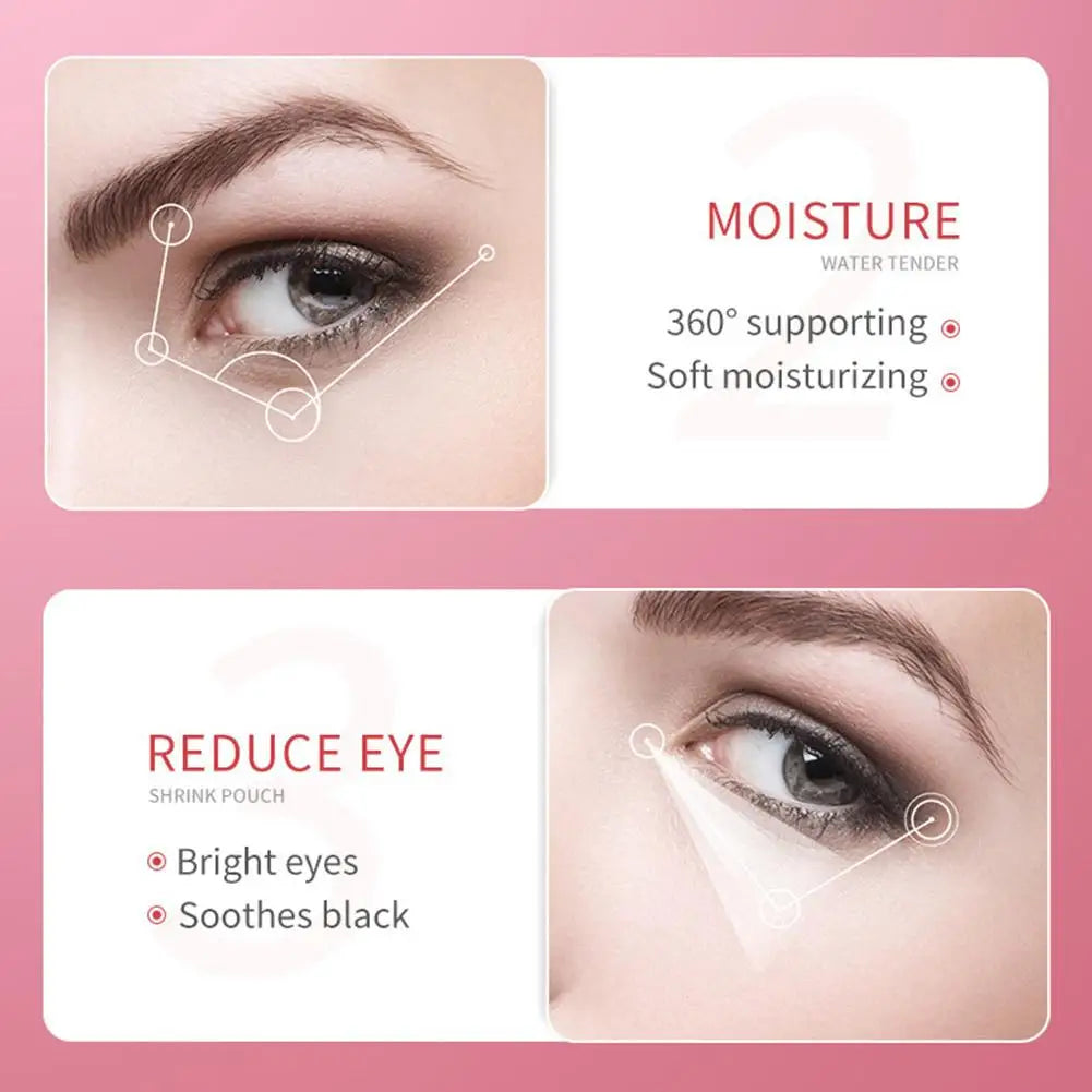 24K Gold Eye Cream For Deep Hydrating, Golden Eye Cream For Dark Circles And Puffiness,Moisturizing Firming Gold Eye Cream 60g