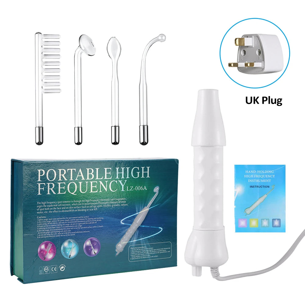 Glass Tube Wand Skin Tightening Remove Wrinkle Acne Spots