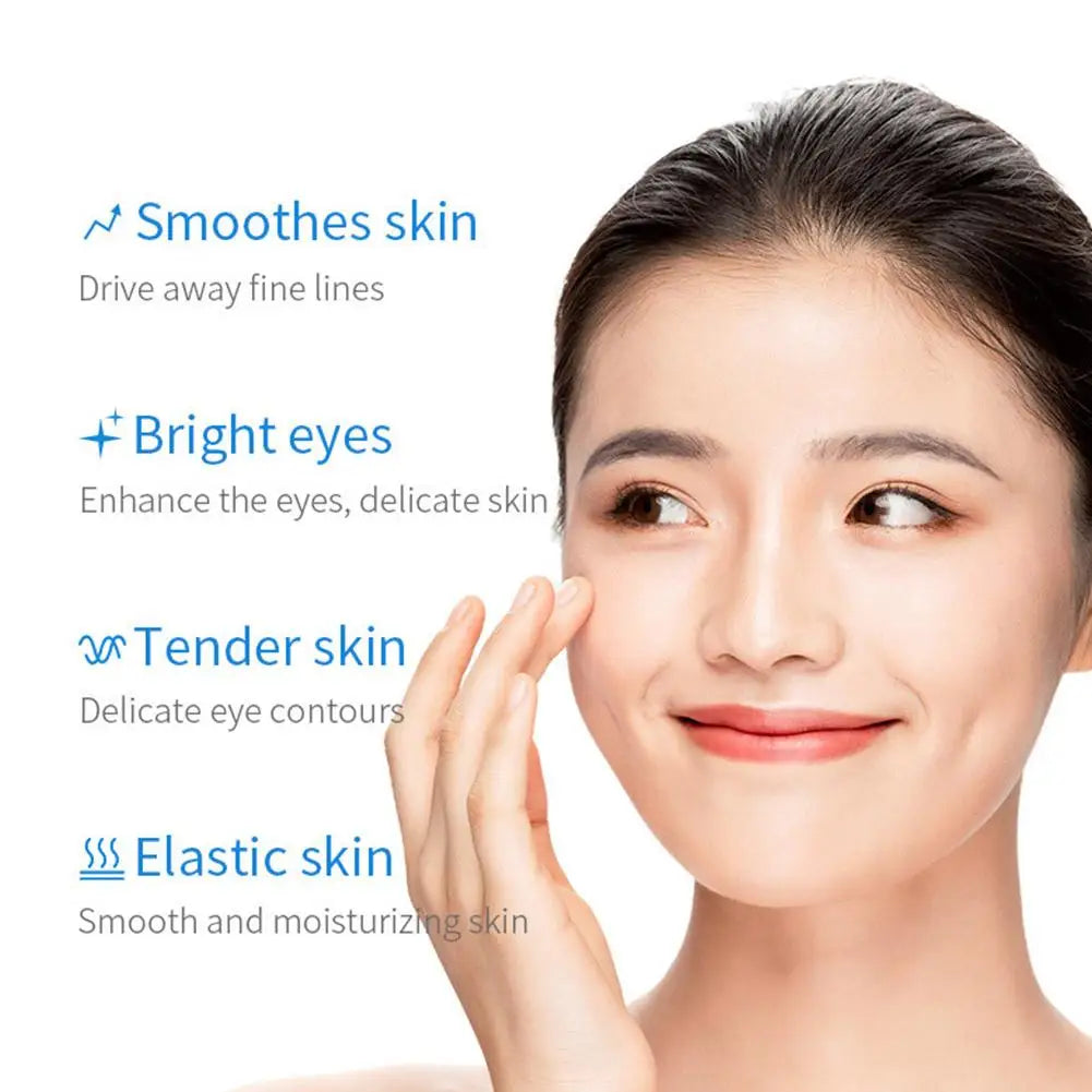 24K Gold Eye Cream For Deep Hydrating, Golden Eye Cream For Dark Circles And Puffiness,Moisturizing Firming Gold Eye Cream 60g