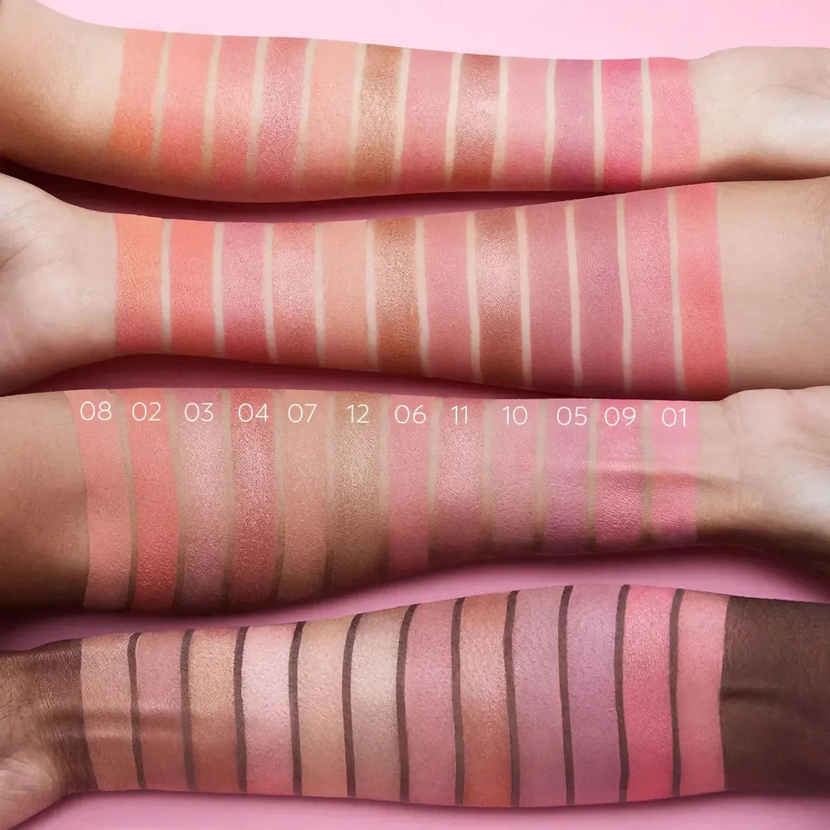 KIKO Unlimited Blush Long-lasting Rouge Powder Blusher With a Buildable Result Lipstick Cheek Pocket Blush Easy To Apply Color