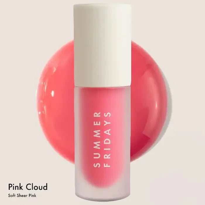 Christmas Hot Sales Summer Fridays NEW Lipstick Moisturizing Nourishing Transparent Pink Guava Lip Gloss Makeup Beauty Suit Care