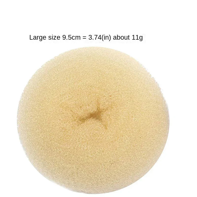 6/8/9.5cm Magic Hair Bun Maker Elegant Women Ladies Girls Magic Shaper Donut Hairbands Ponytail Hair Styling Tools Accessories