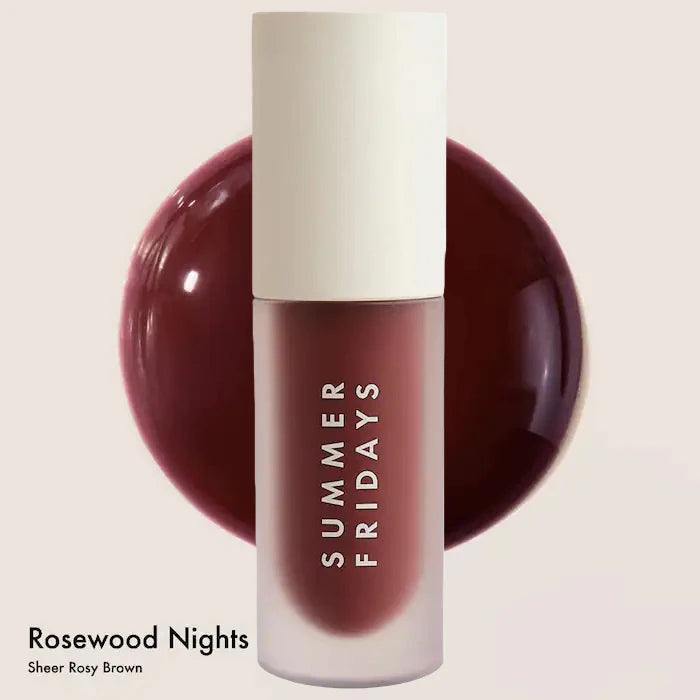 Christmas Hot Sales Summer Fridays NEW Lipstick Moisturizing Nourishing Transparent Pink Guava Lip Gloss Makeup Beauty Suit Care
