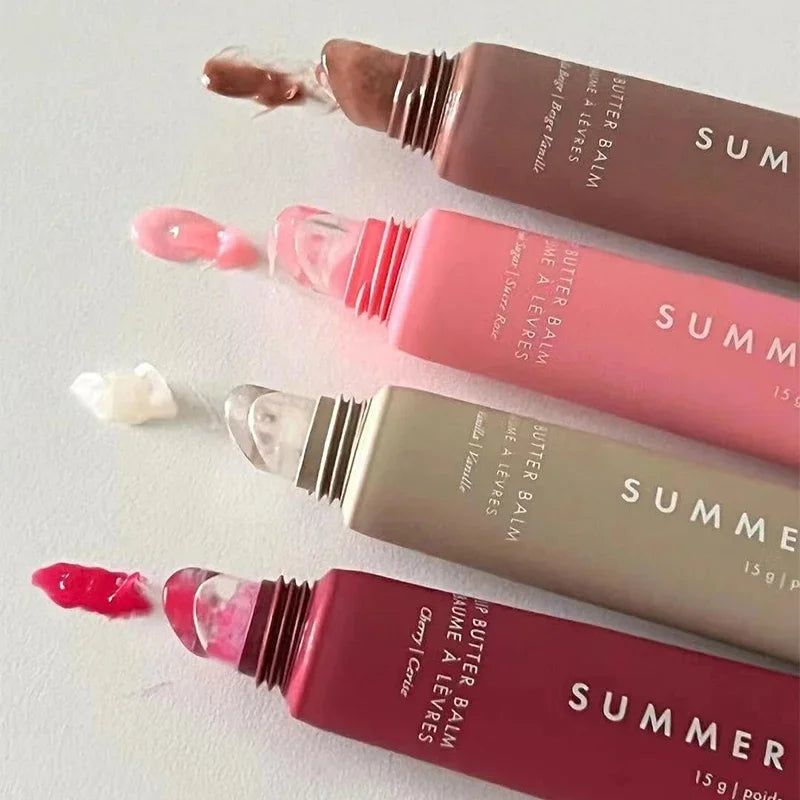 Christmas Hot Sales Summer Fridays NEW Lipstick Moisturizing Nourishing Transparent Pink Guava Lip Gloss Makeup Beauty Suit Care